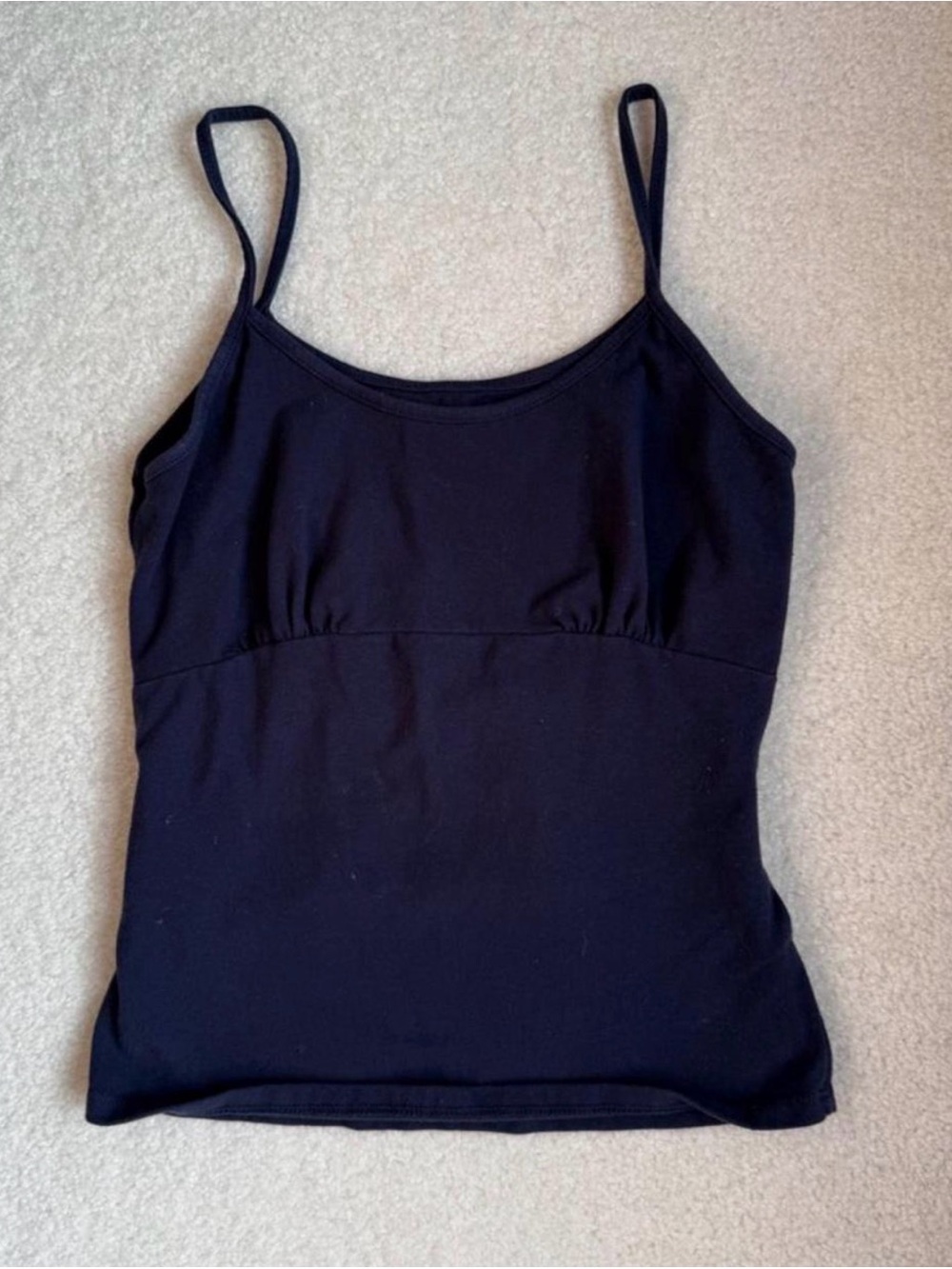 Brandy Melville Black Spaghetti Strap Tank